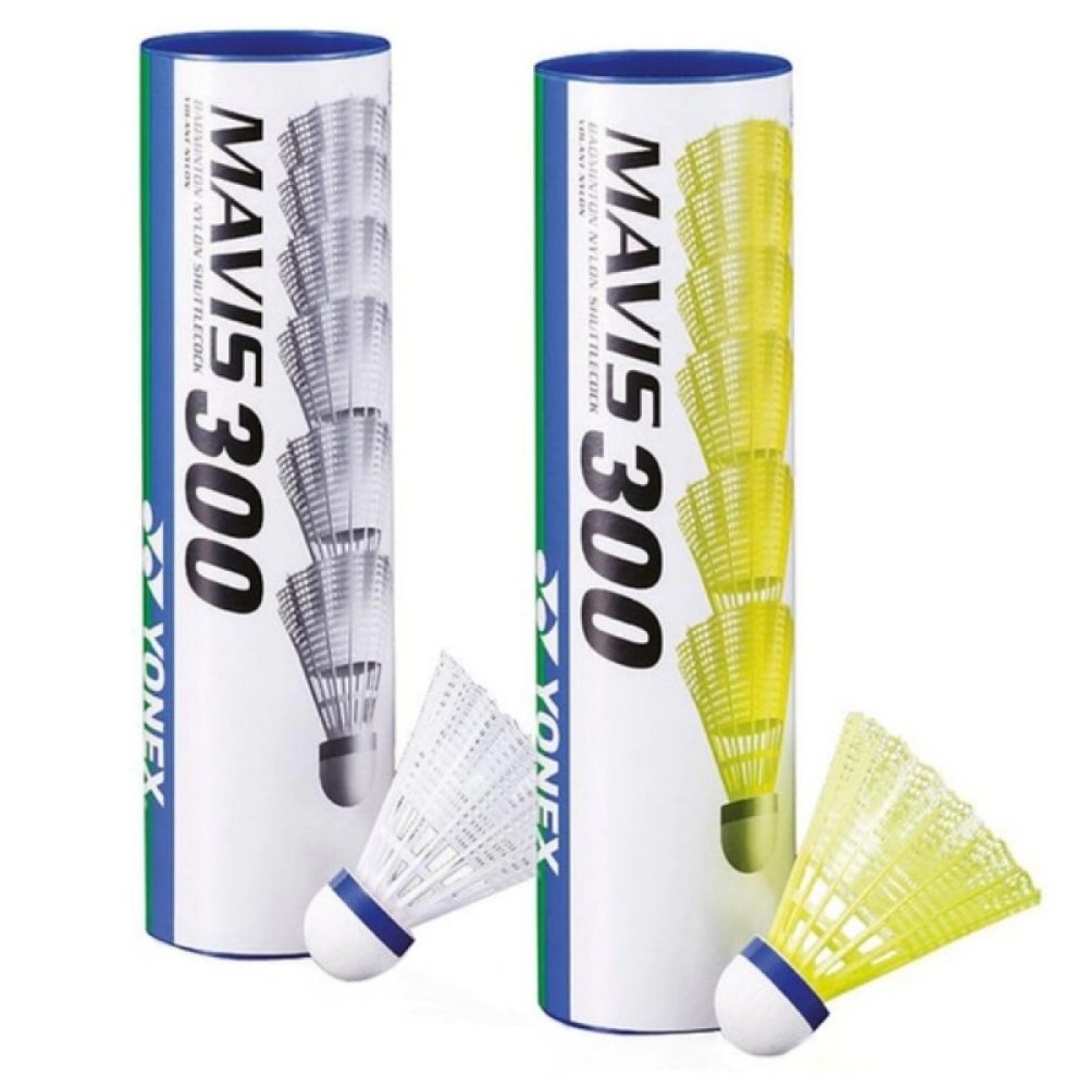 Volants plastiques - Mavis 300 - 6 Pièces - Yonex